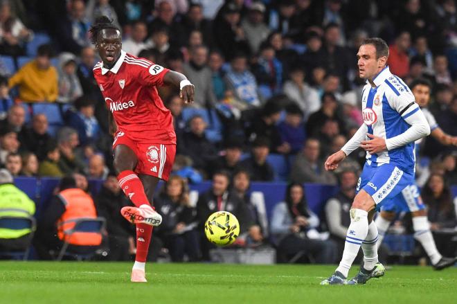 Batista Mendy, ante el Espanyol (Foto: Cordon Press).