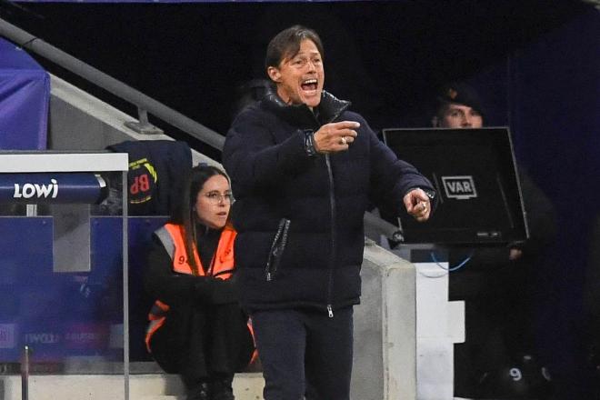 Matías Almeyda, en el Espanyol-Sevilla (Foto: Cordon Press).
