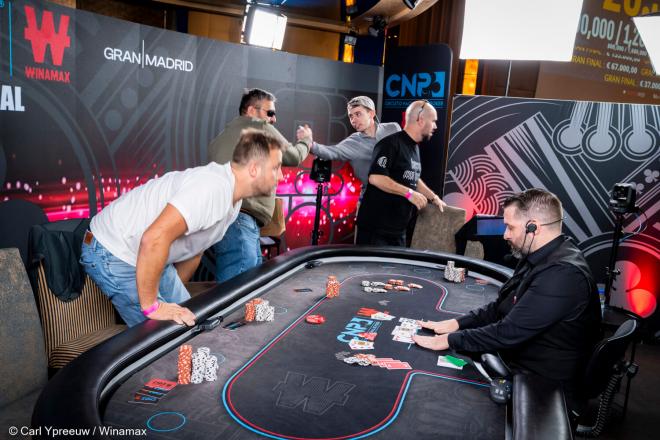 Mesa final CNP Winamax Madrid 2025