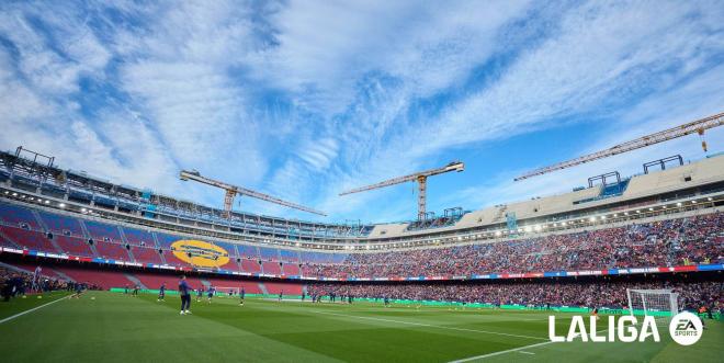 El Camp Nou acoge el Barça-Athletic. (Foto: LALIGA)