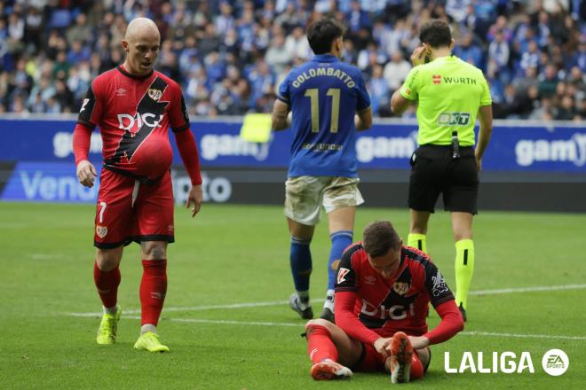 Isi Palazón en el Tartiere. (Foto: LALIGA)