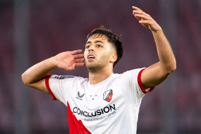 Souffian El Karouani, en el Utrecht.