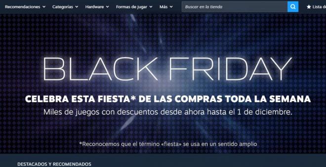 Steam da un volantazo y finalmente sí celebra el Black Friday.