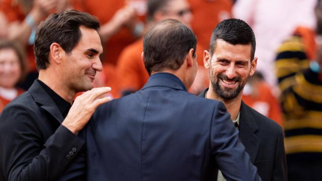 Roger Federer, Rafa Nadal y Novak Djokovic (Fuente: Cordon Press)