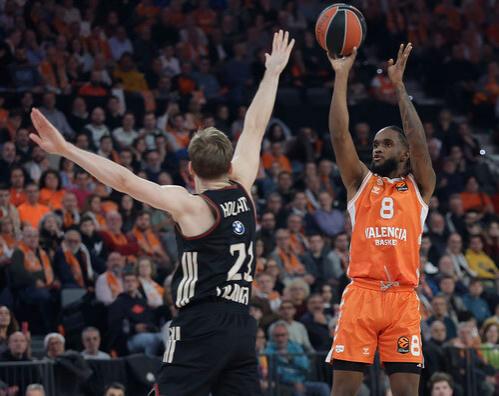 Valencia Basket arrasa al Bayern y suma su octava victoria en la Euroliga (Foto: Polo)