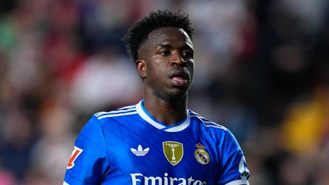 Vinicius Jr durante un partido con el Real Madrid (Fuente: Europa Press)