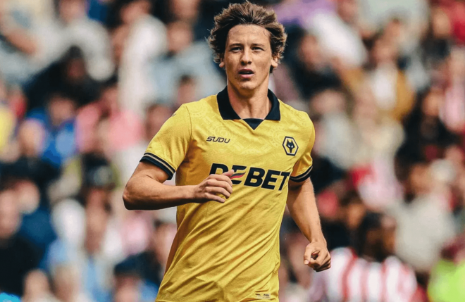 Fer López, jugador de los Wolves (Foto: Wolves).