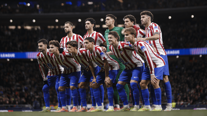 El once del Atlético ante el Inter (Foto: ATM).