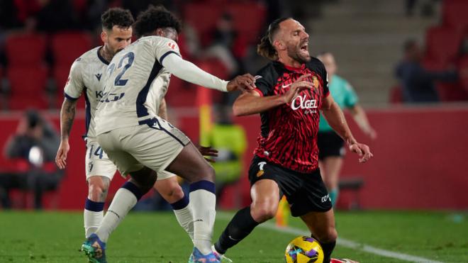 Vedat Muriqi, en el Mallorca 1-1 Osasuna de la temporada 2024/25