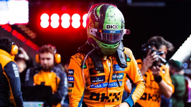 Lando Norris, en Las Vegas (Foto: Europa Press).