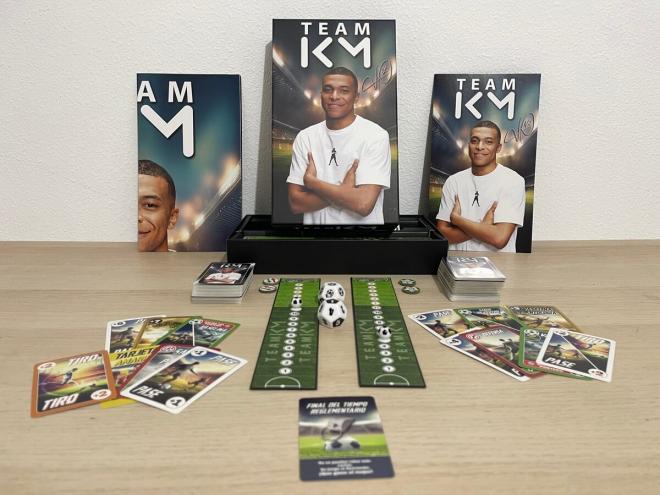Team KM, el juego de mesa oficial de Kilyan Mbappé.