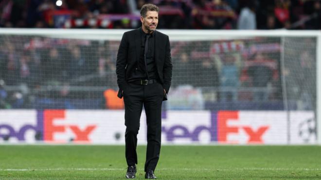 El Cholo Simeone tras la victoria contra el Inter de Milán en Champions (Europa Press)