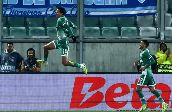 Gol de Stanic en el Ludogorets-Celta (Foto: EFE).