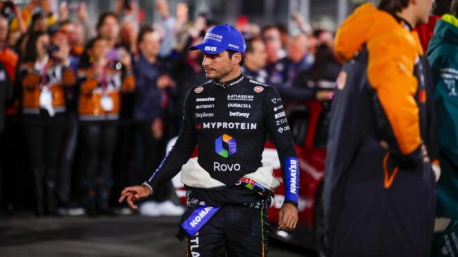 Carlos Sainz, en el Gran Premio de Las Vegas (Foto: Europa Press).