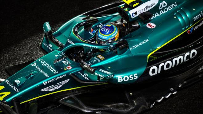 Fernando Alonso, en Las Vegas (Foto: Europa Press).