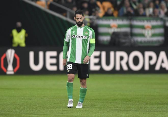 Isco Alarcón, lesionado ante el Utrecht (Foto: Kiko Hurtado).