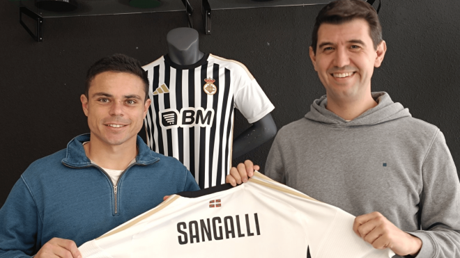 Luca Sangalli, nuevo jugador del Real Unión (Foto: RUCI).