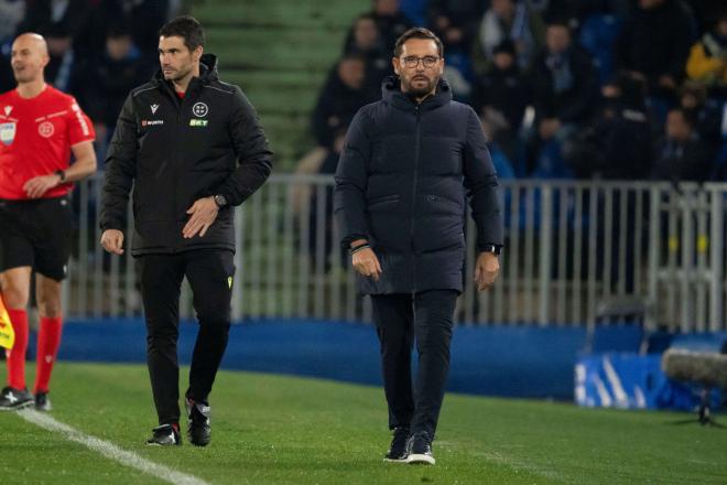 José Bordalás, durante el Getafe-Elche (foto: LALIGA).