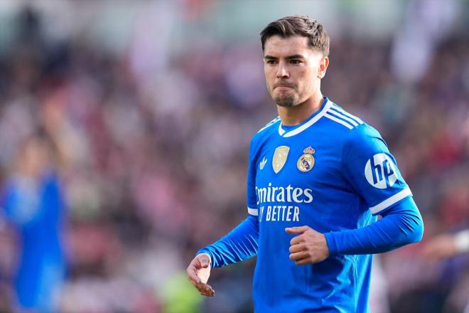 Brahim Díaz, en un partido con el Real Madrid (Foto: Europa Press).