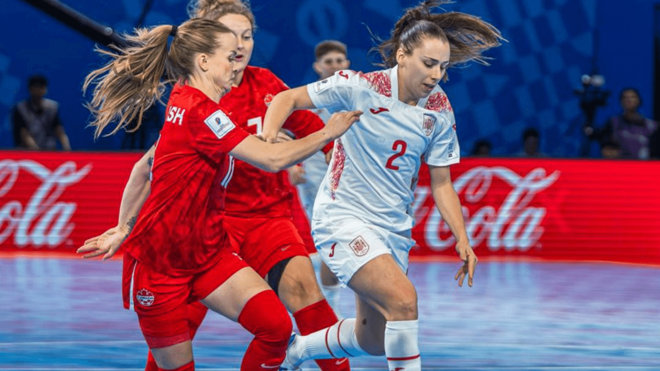 Canadá-España (Foto: SeFútbol).