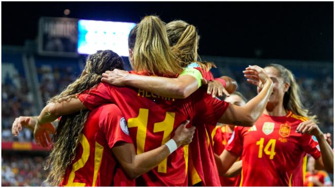 España, en las semifinales contra Suecia. (Europa Press)