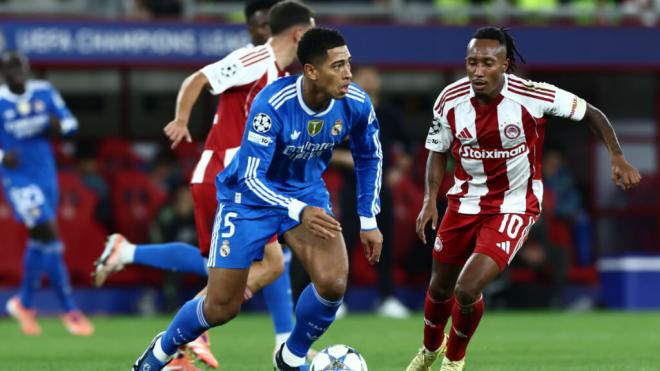 Bellingham contra el Olympiacos (Europa Press)