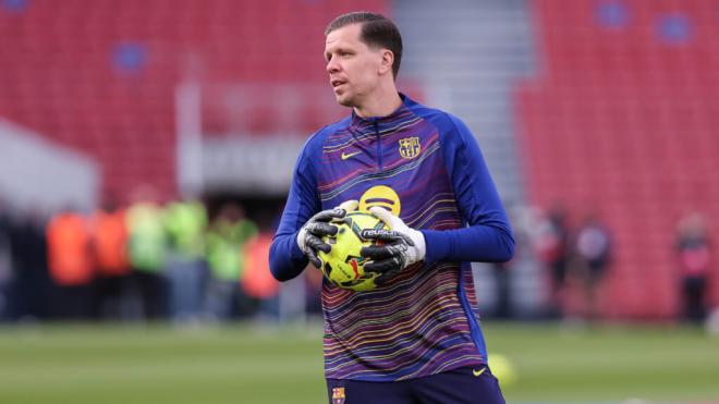 Szczesny con el FC Barcelona (Europa Press)