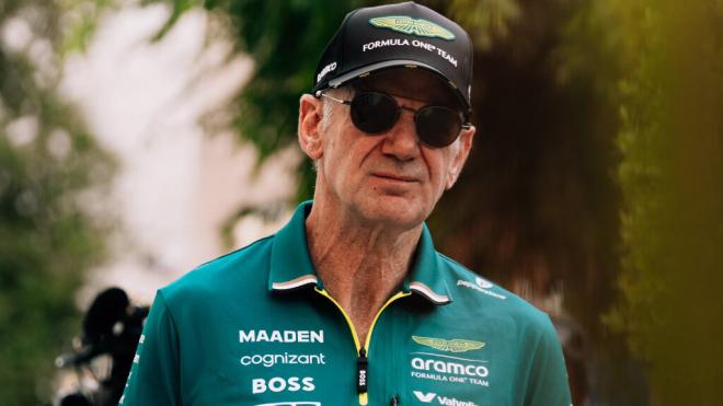 Adrian Newey, en Qatar (Foto: Aston Martin).