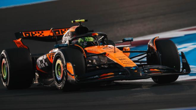 Lando Norris, en Qatar (Foto: McLaren).