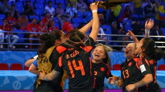 Colombia ha sufrido para pasar a cuartos del Mundial de Futbol Sala Femenino y jugará ante Argenti