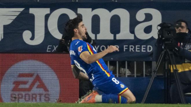 Mauro Arambarri dio el triunfo al Getafe sobre el Elche (foto: LALIGA).