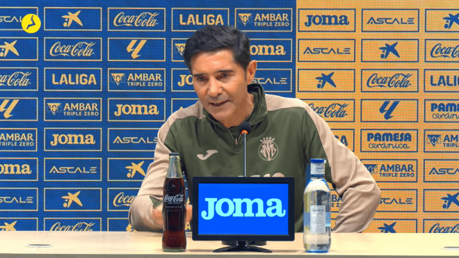 Marcelino García Toral, en sala de prensa.