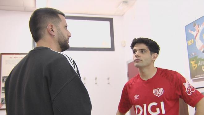 Fran Pérez en la entrevista con ElDesmarque