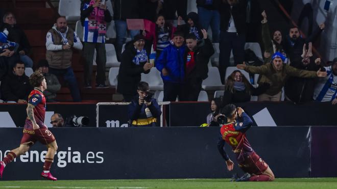 Gol del Deportivo al Albacete (Foto: LALIGA).