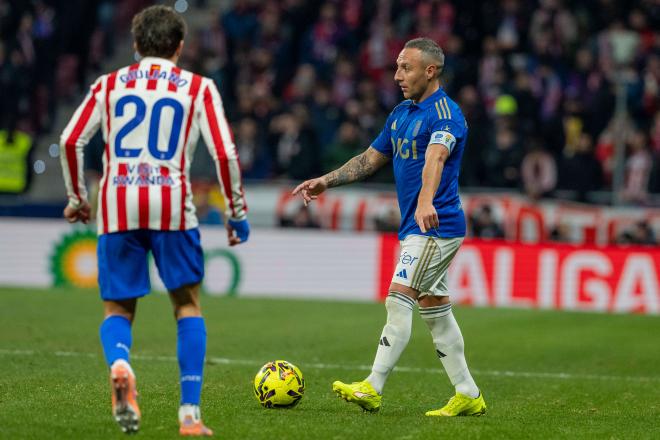 Santi Cazorla, en el Atlético - Real Oviedo (Foto: LALIGA).
