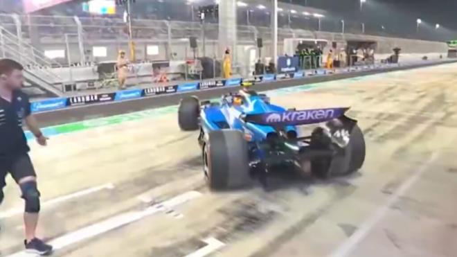 Carlos Sainz, en Qatar (Foto: F1).