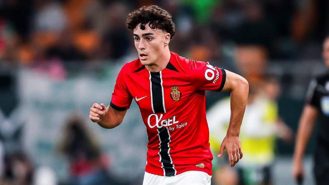 Jan Virgili en un partido del Mallorca (Cordon Press)