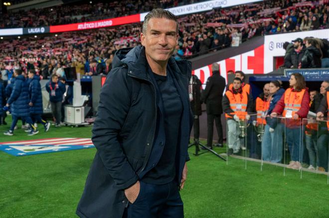 Luis Carrión, en el Atlético - Real Oviedo (Foto: LALIGA).