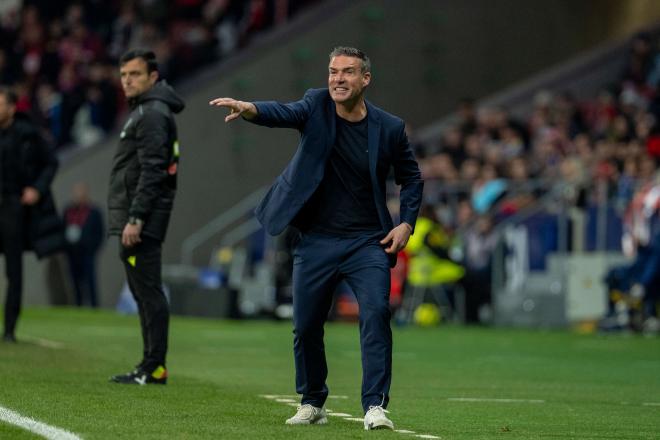 Luis Carrión, en el Atlético - Real Oviedo (Foto: LALIGA).