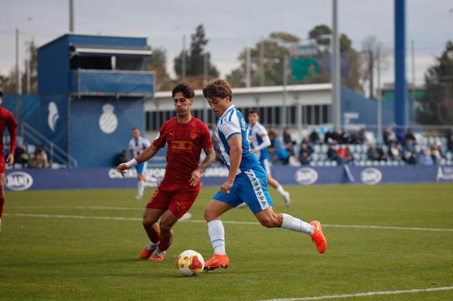 Empate entre el Espanyol B y el VCF Mestalla (Foto: Espanyol)
