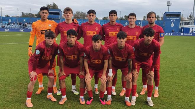 Empate entre el Espanyol B y el VCF Mestalla (Foto: Espanyol)