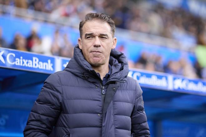 Luis García Plaza, en su etapa con el Deportivo Alavés (Foto: Europa Press). 