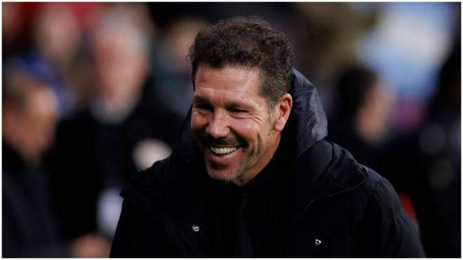 Simeone, entrenador del Atlético de Madrid. (Cordon Press)
