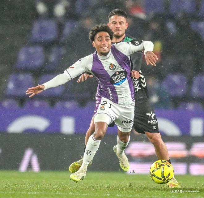 Juien Ponceau, ante el Málaga.