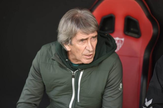 Manuel Pellegrini, en el Sevilla-Betis (Foto: Kiko Hurtado).