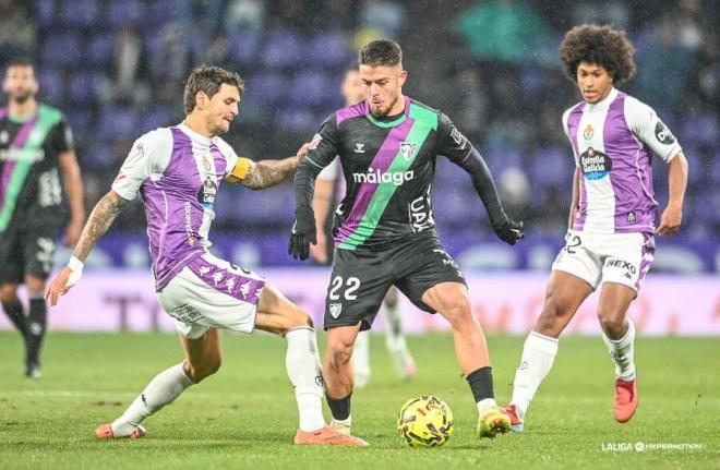 Stanko Juric, ante el Málaga.
