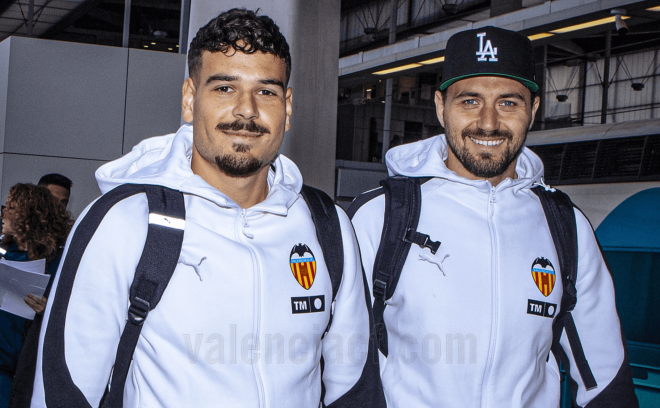 Convocatoria del Valencia CF en tren (Foto: Valencia CF)