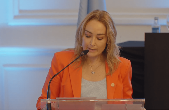 Marián Mouriño, presidenta del Celta (Foto: Celta)..