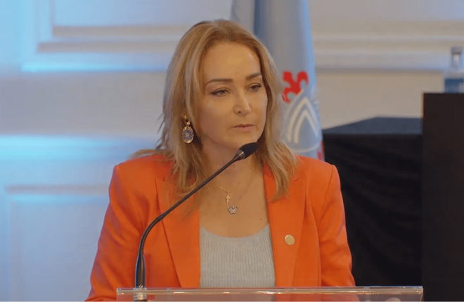 Marián Mouriño, presidenta del Celta (Foto: Celta)..