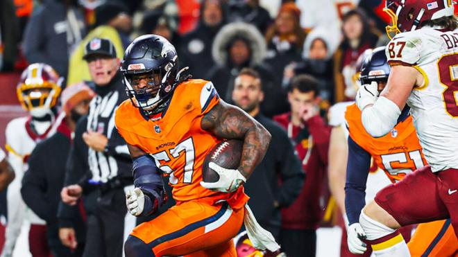 Los Denver Broncos pudieron llevarse el partido ante los Washington Commanders antes de la prórroga (Broncos X).